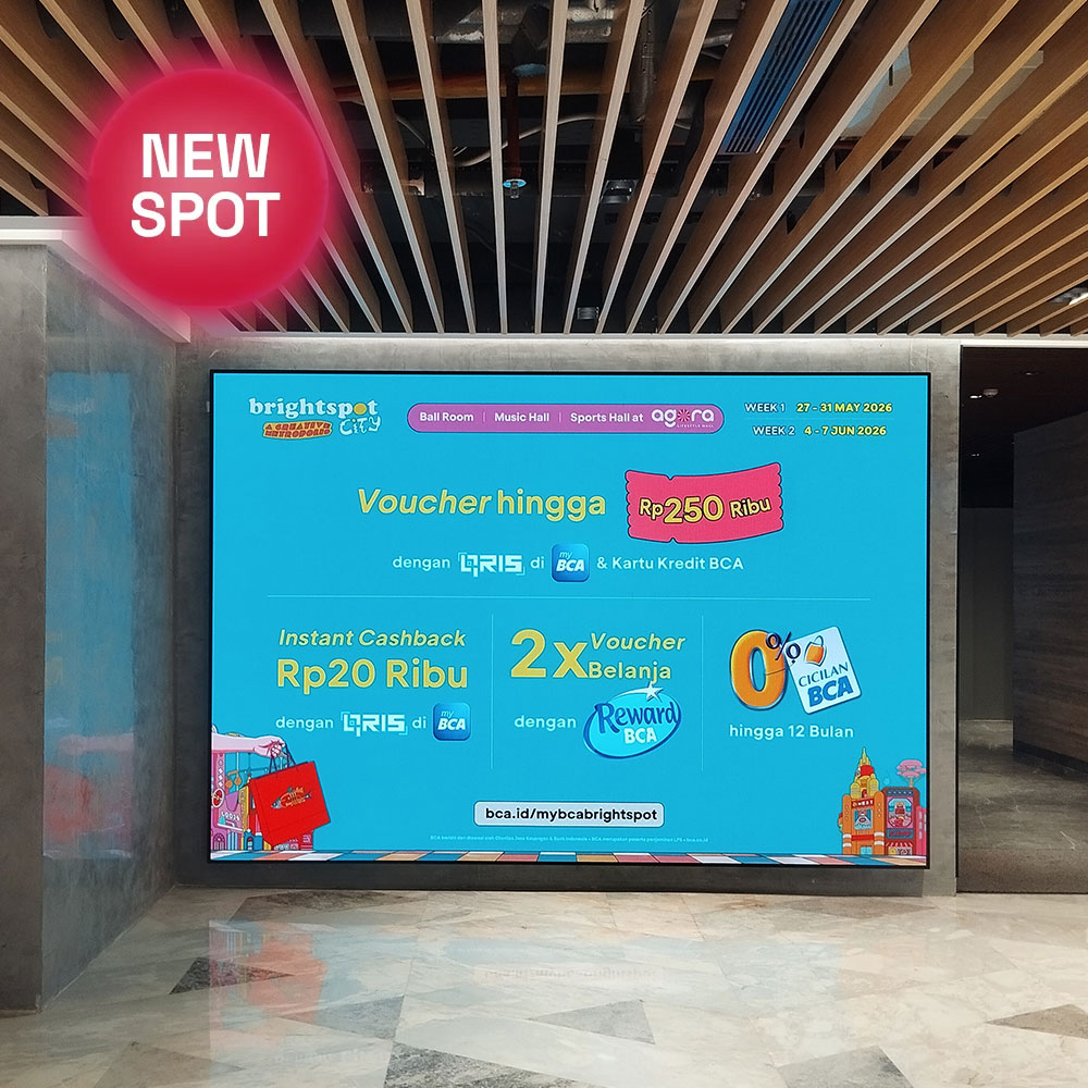 LED Videotron Agora, Jakarta – 8infiniooh