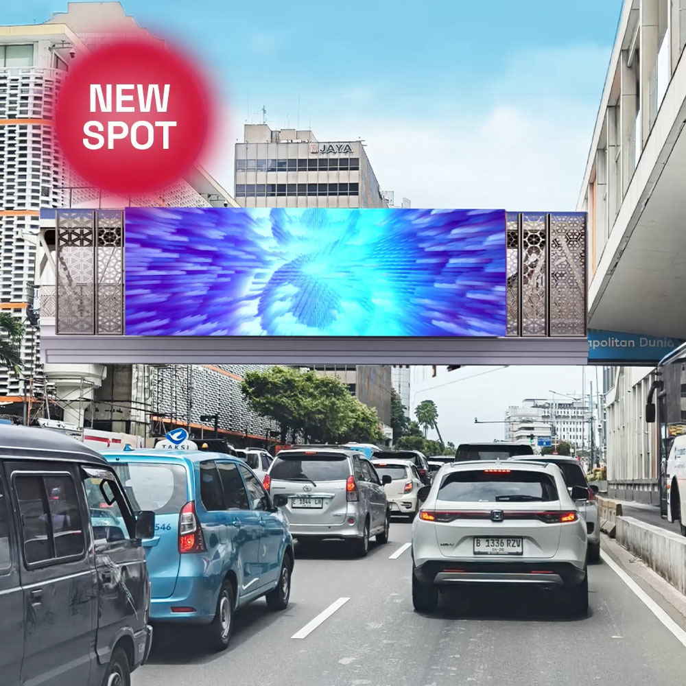 LED Videotron Sarinah, Jakarta – 8infiniooh