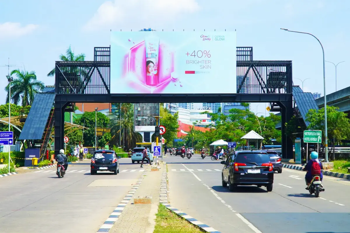 8infini Advertising videotron location in Bekasi
