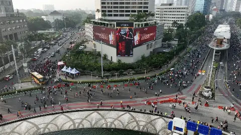 L’Oréal CFD Jakarta live-stream LED videotron Mandarin Hotel
