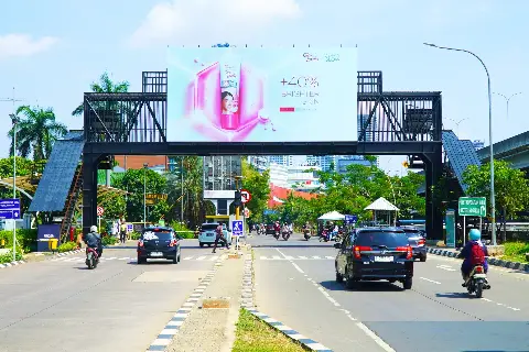 Lokasi Videotron 8infini Advertising di Bekasi