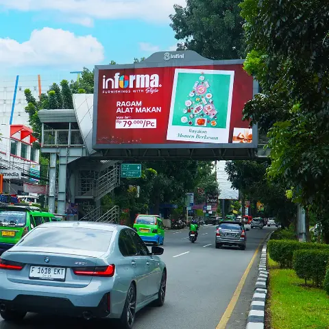 LED Videotron Masjid Raya Side A, Bogor – 8infiniooh