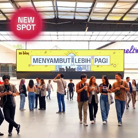 LED M Bloc Facade B, Jakarta – 8infiniooh