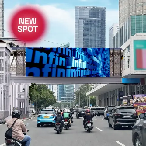 LED Videotron Sarinah, Jakarta – 8infiniooh