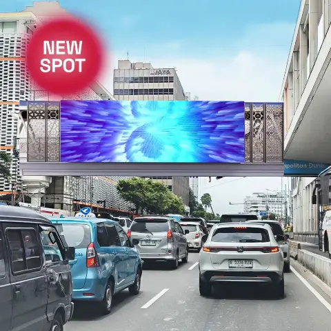LED Videotron Sarinah, Jakarta – 8infiniooh