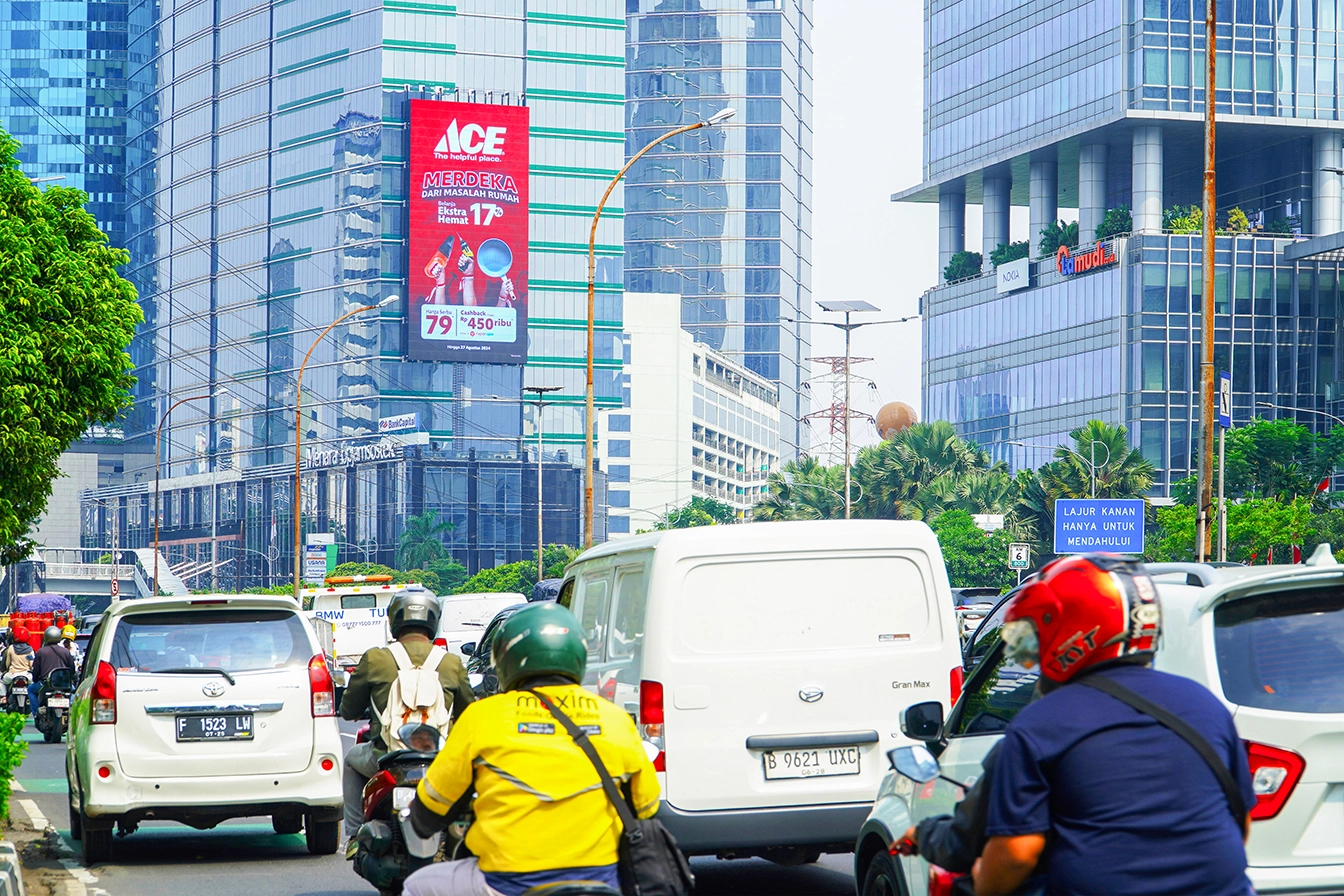 Lokasi LED Videotron Paling Strategis di jakarta